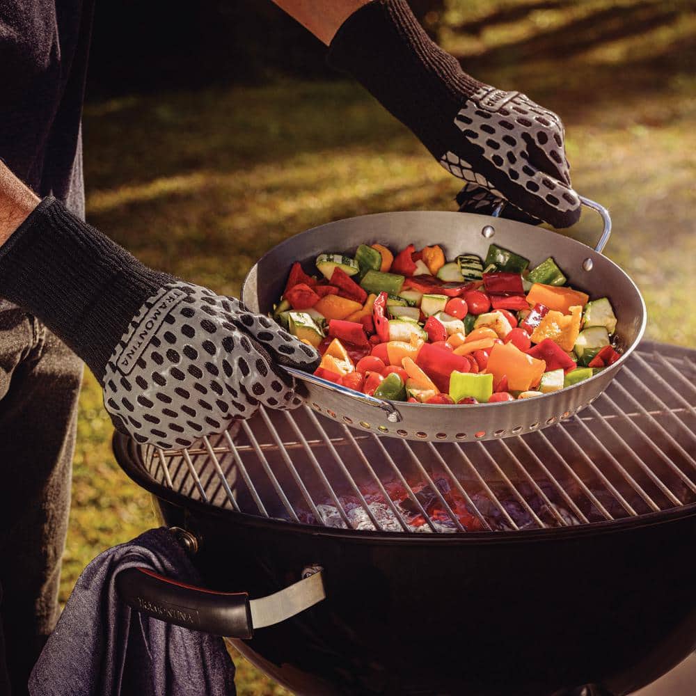 Tramontina 12 In. Round Carbon Steel Grill
