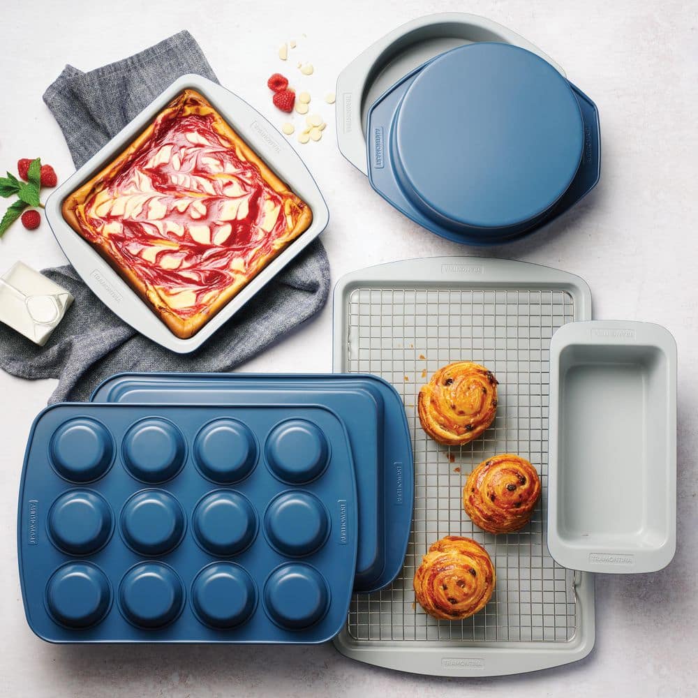 Tramontina Rise 8-Piece Ceramic Non-stick Bakeware Set