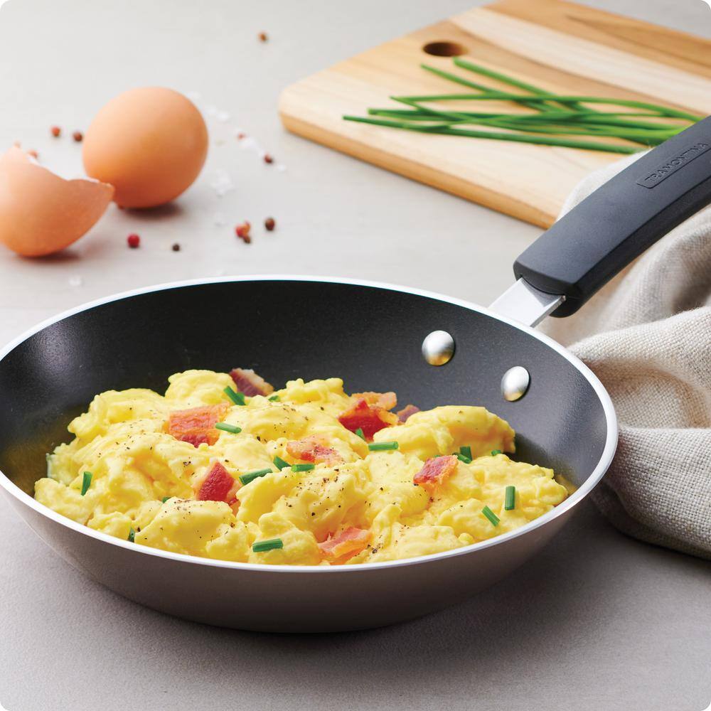 Tramontina Sicilia 8 In. Aluminum Nonstick Frying Pan In Hazelnut