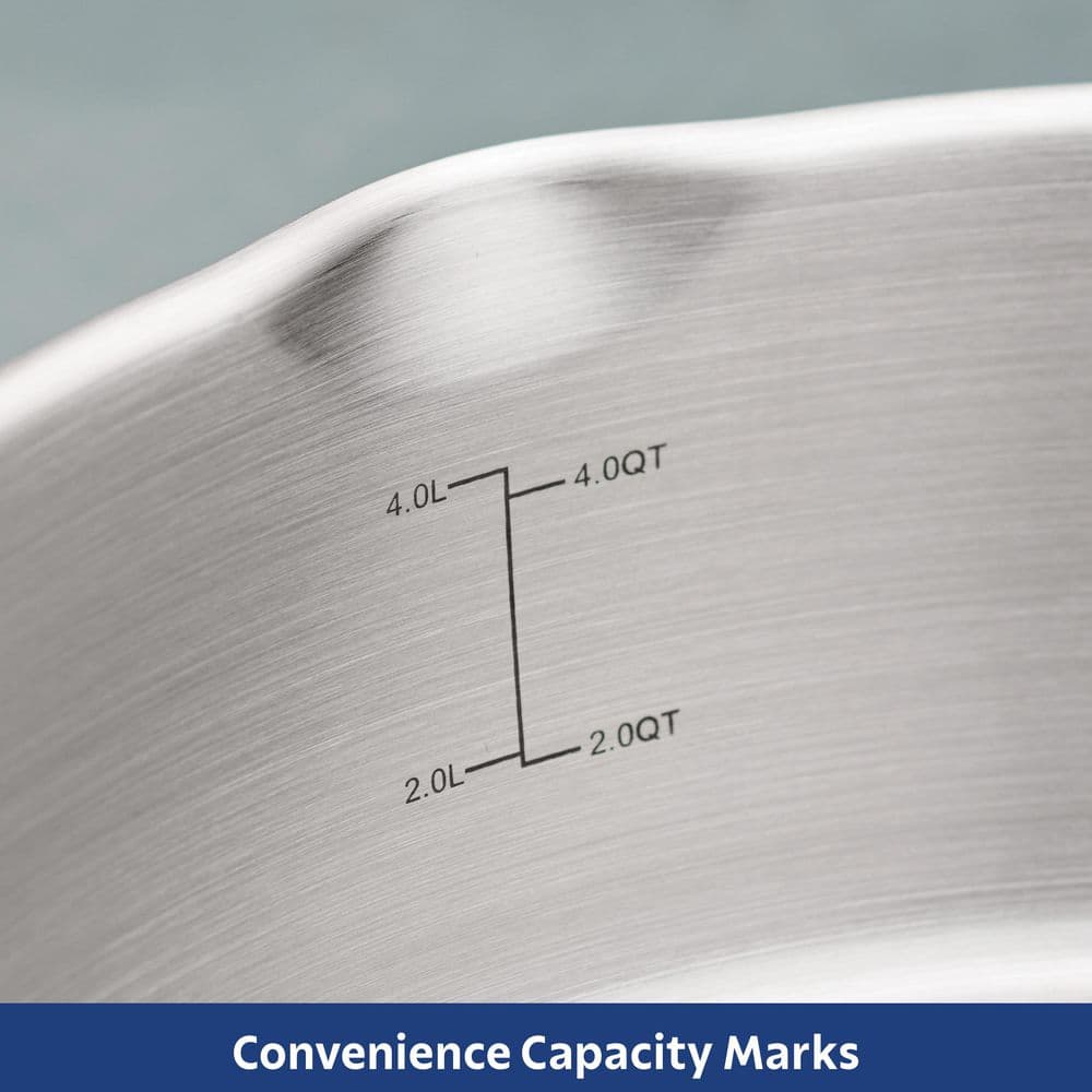 Tramontina Tempo 6 Qt. Tri-Ply Base Stainless Steel Covered Braiser
