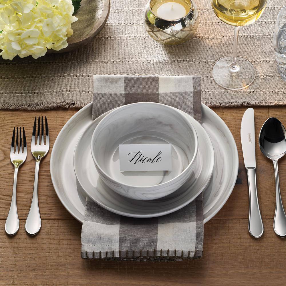 Tramontina Italy 20-Piece 18/10 Stainless Steel Flatware Set