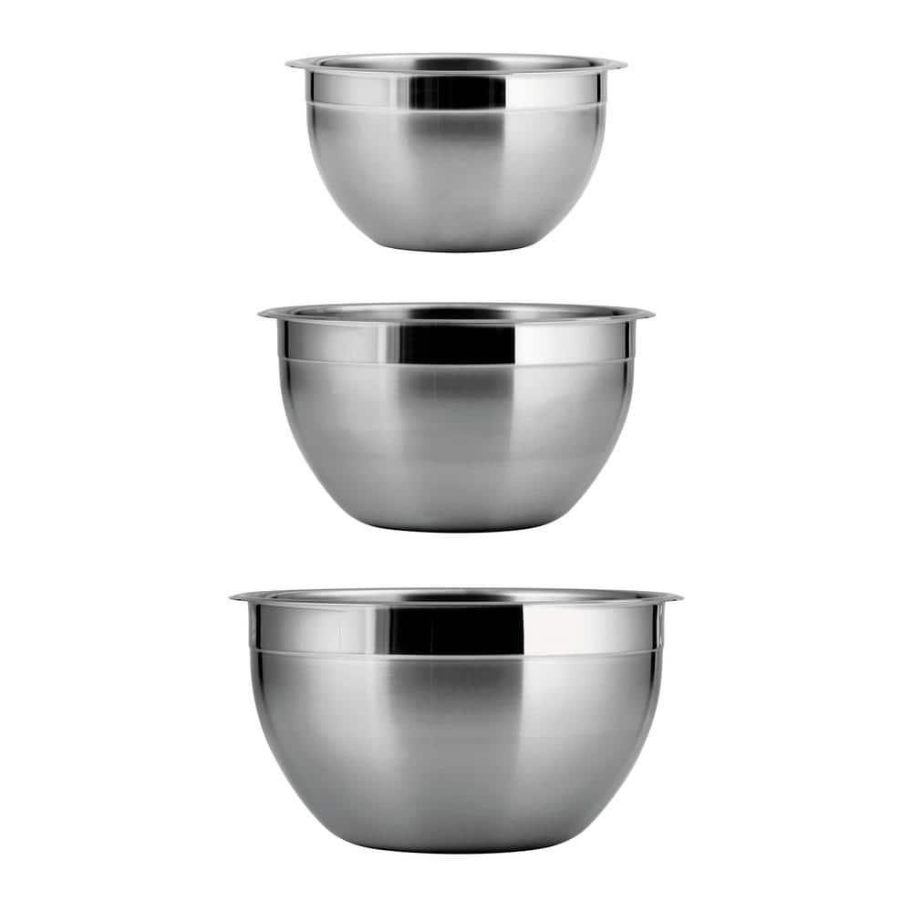 Tramontina Gourmet 3-Piece Stainless Steel Mixing Bowls