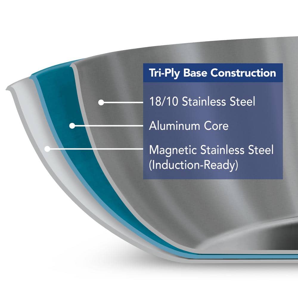 Tramontina Signature Tri-Ply Clad 8 In. Stainless Steel Frying Pan