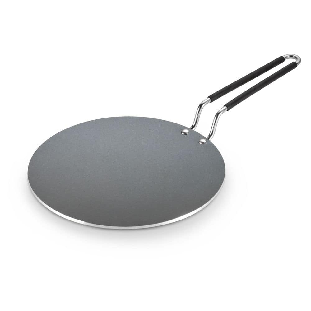 Tramontina Utsava 10.5 In. Ceramic-Coated Non-Stick Stainless Steel Frying Pan Concave Tawa