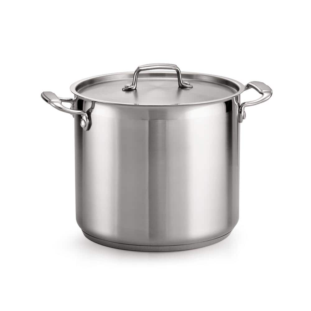 Tramontina Gourmet 12 Qt. Stainless Steel Stock Pot With Lid