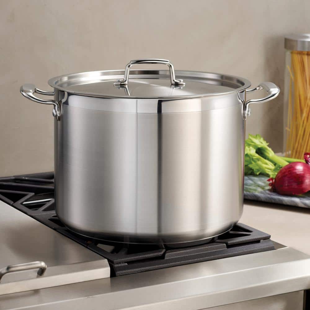 Tramontina Gourmet 16 Qt. Stainless Steel Stock Pot With Lid