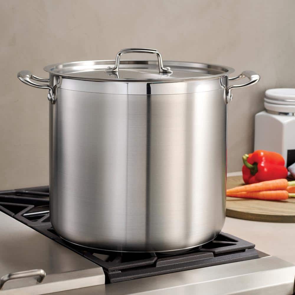 Tramontina Gourmet 20 Qt. Stainless Steel Stock Pot With Lid