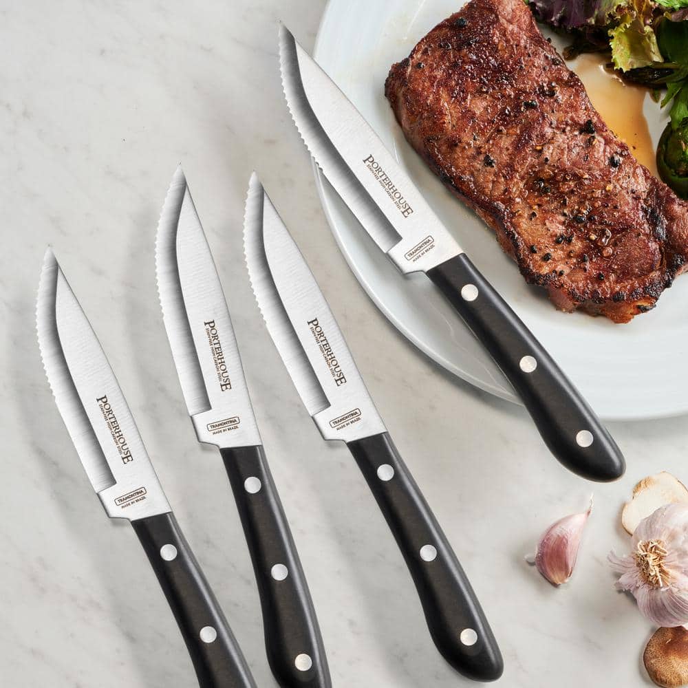 Tramontina Gourmet 4-Piece Porterhouse Steak Knife Set