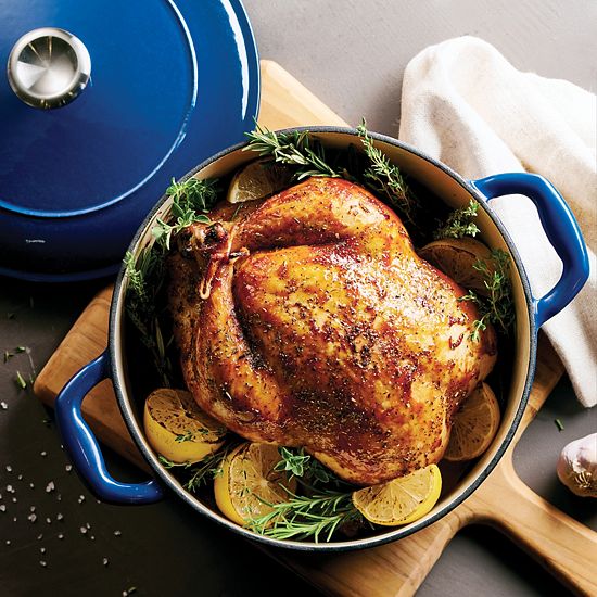  Tramontina Enameled Cast-Iron 5.5-qt. Dutch Oven
