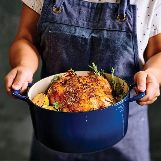  Tramontina Enameled Cast-Iron 5.5-qt. Dutch Oven