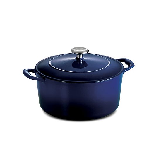  Tramontina Enameled Cast-Iron 5.5-qt. Dutch Oven