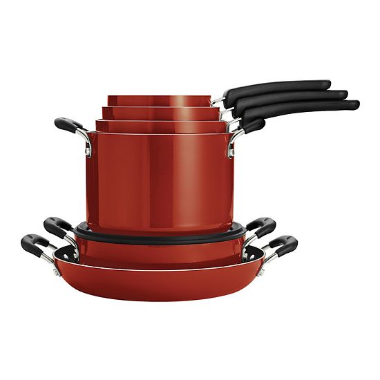  Tramontina Nesting 11-pc. Nonstick Cookware Set