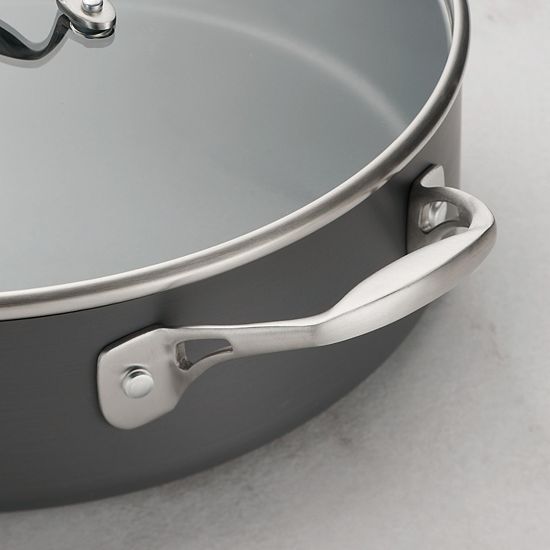  Tramontina 5.5-qt. Hard-Anodized Aluminum Covered Deep Sauté Pan