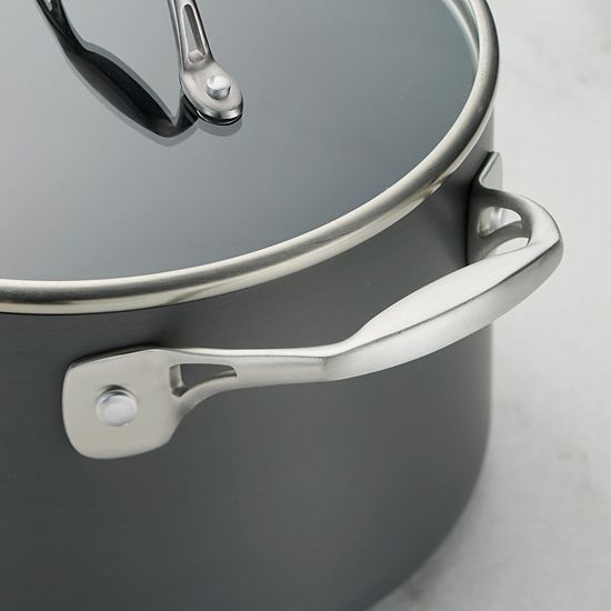  Tramontina 4-qt. Hard-Anodized Aluminum Covered Sauce Pan