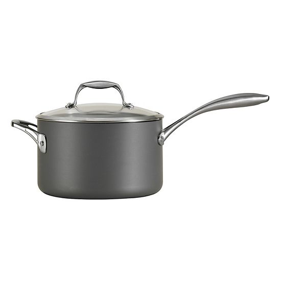  Tramontina 4-qt. Hard-Anodized Aluminum Covered Sauce Pan