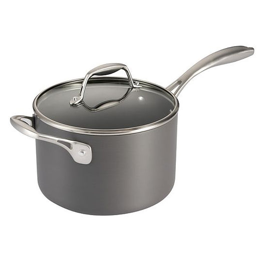  Tramontina 4-qt. Hard-Anodized Aluminum Covered Sauce Pan