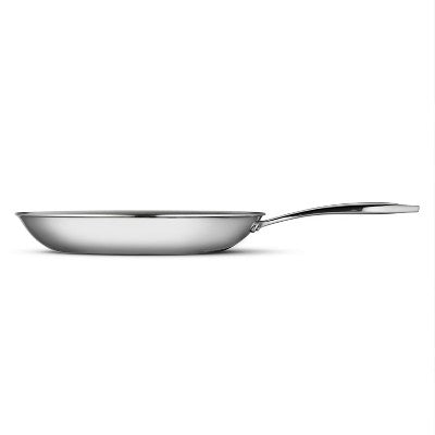  Tramontina Gourmet 12 In. Tri-Ply Clad Induction Ready Stainless Steel Fry Pan