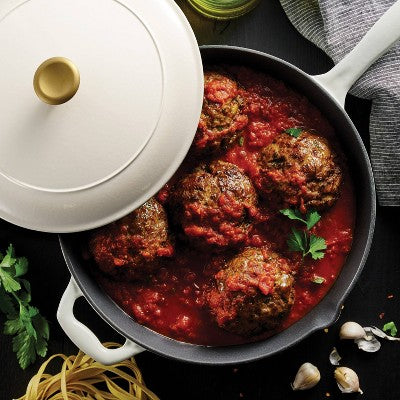  Tramontina 12” Enameled Cast Iron Skillet