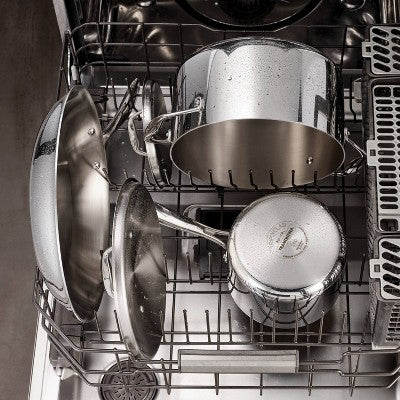  Tramontina Gourmet Tri-Ply Clad 1.5qt Sauce Pan With Lid Silver