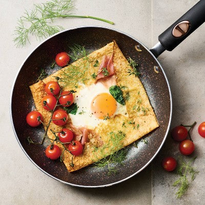  Tramontina Aluminum Non-Stick Fry Pan - Black