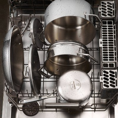  Tramontina Gourmet Tri-Ply Clad 4qt Sauce Pan With Lid Silver