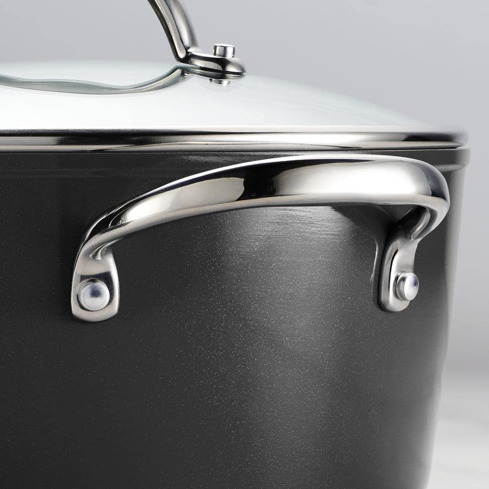 Tramontina 10 Piece Cold Forged Ceramic Cookware Set - Black