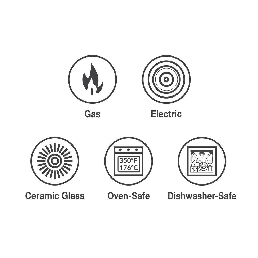 Tramontina Pots And-Pans 5.5 Qt. Aluminum Nonstick Jumbo Cooker