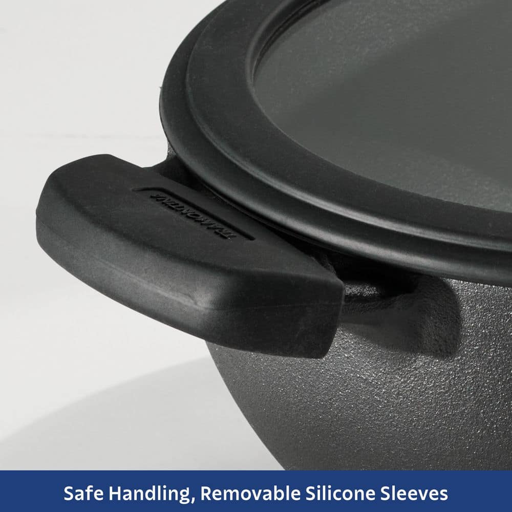 Tramontina Vue All-in-One Plus 10 In. Cast Iron Nonstick 7-Piece Pan Set In Green, Compatible With All Cooktops - 8.4 In