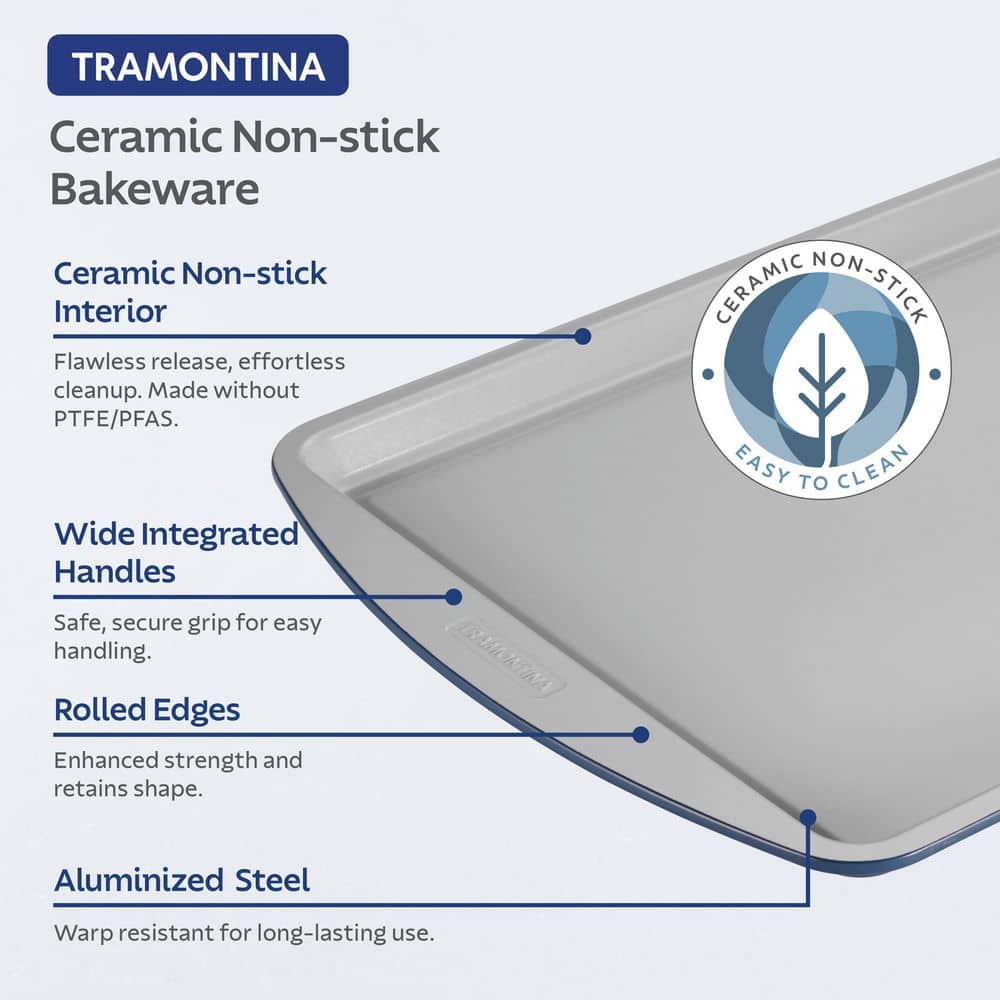 Tramontina Rise 3-Piece Ceramic Non-stick Bakeware Set