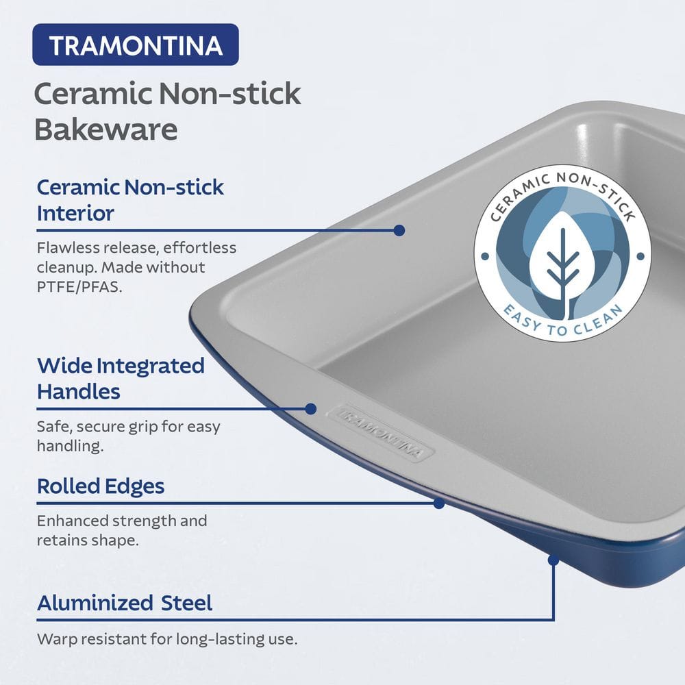 Tramontina Rise 6-Piece Ceramic Non-stick Bakeware Set