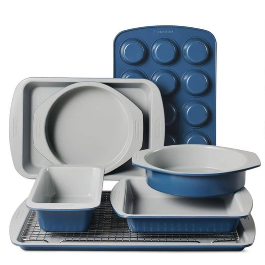 Tramontina Rise 8-Piece Ceramic Non-stick Bakeware Set