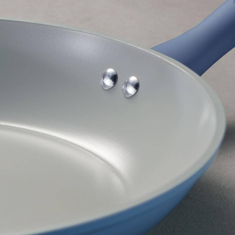 Tramontina Solara 14-Piece Aluminum Ceramic Cookware Set In Blue