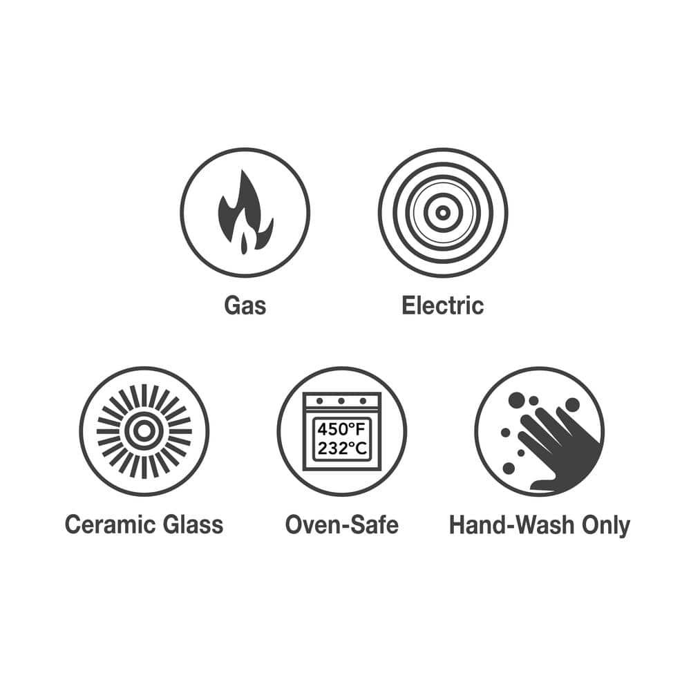 Tramontina Bestow 11.5 In. Enameled Cast Iron Grill Pan In Gradated Cobalt With Bacon Press