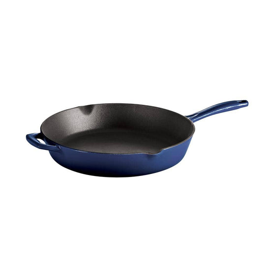 Tramontina Bestow 12 In. Enameled Cast Iron Skillet In Gradated Cobalt