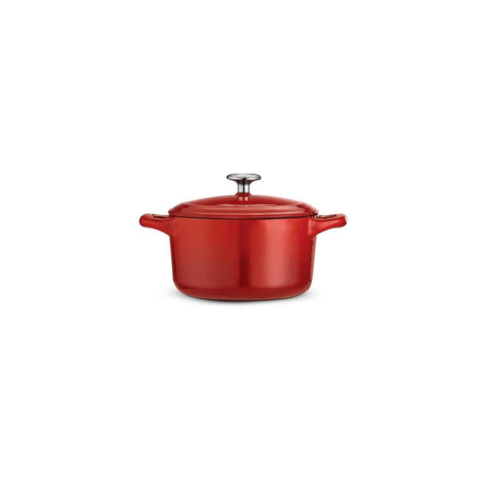 Tramontina Gourmet 24 Oz. Round Cast Iron Mini Cocotte