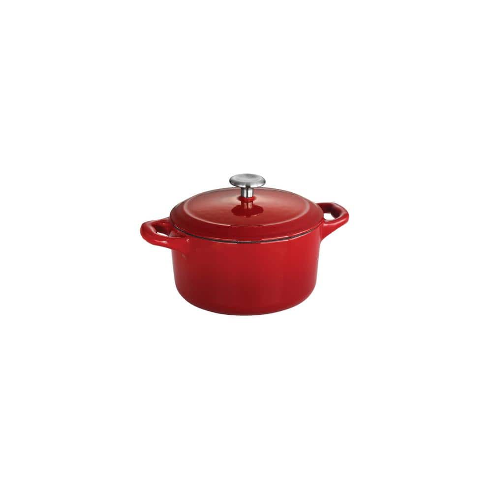 Tramontina Gourmet 24 Oz. Round Cast Iron Mini Cocotte