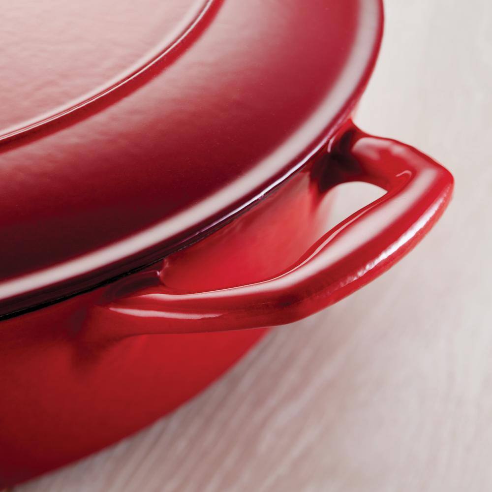 Tramontina Gourmet 24 Oz. Round Cast Iron Mini Cocotte