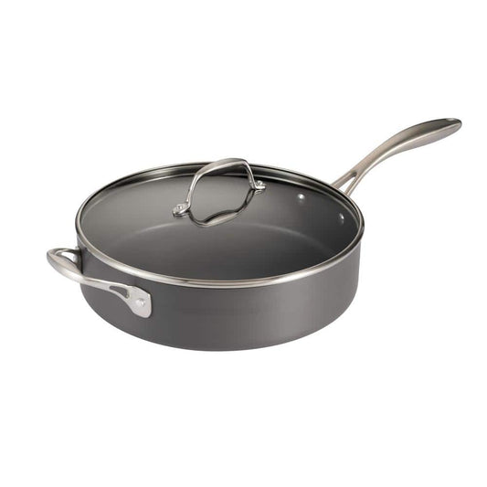 Tramontina Solara 5.5 Qt. Hard-Anodized Aluminum Nonstick Covered Deep Saute Pan