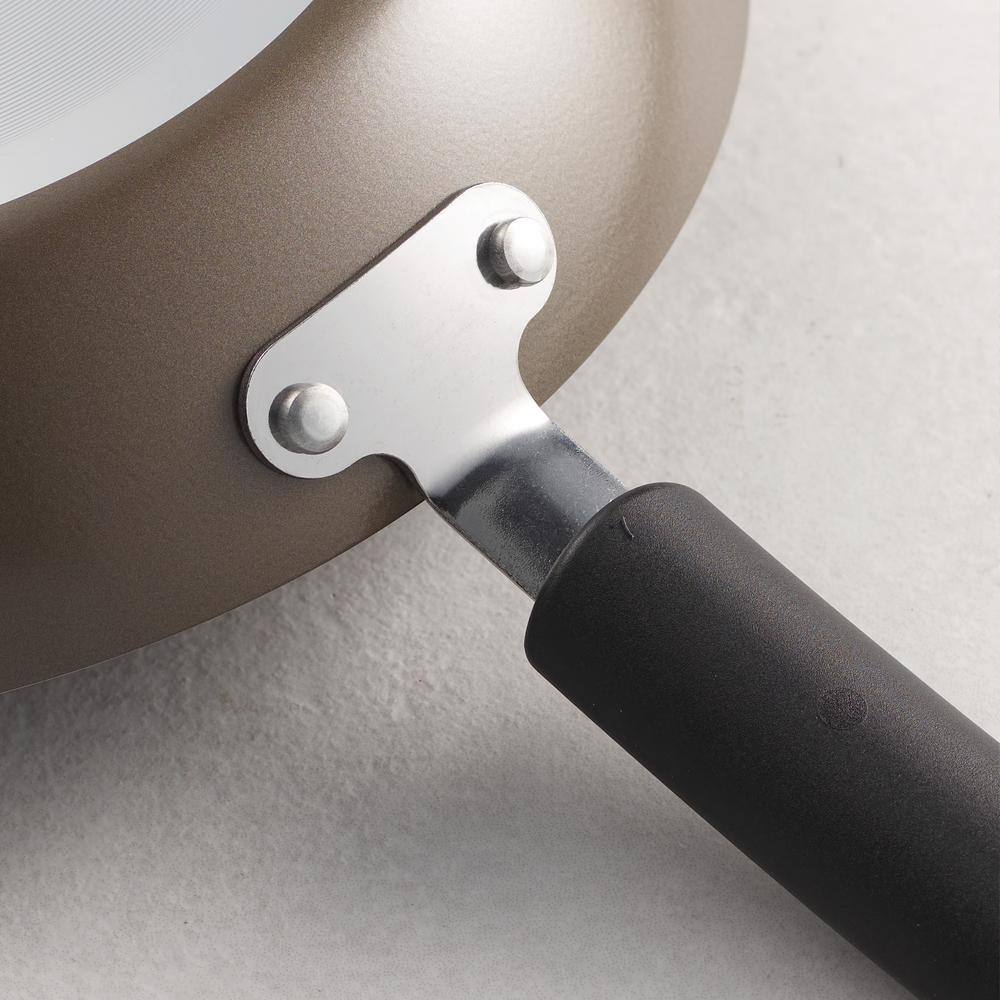 Tramontina Sicilia 8 In. Aluminum Nonstick Frying Pan In Hazelnut