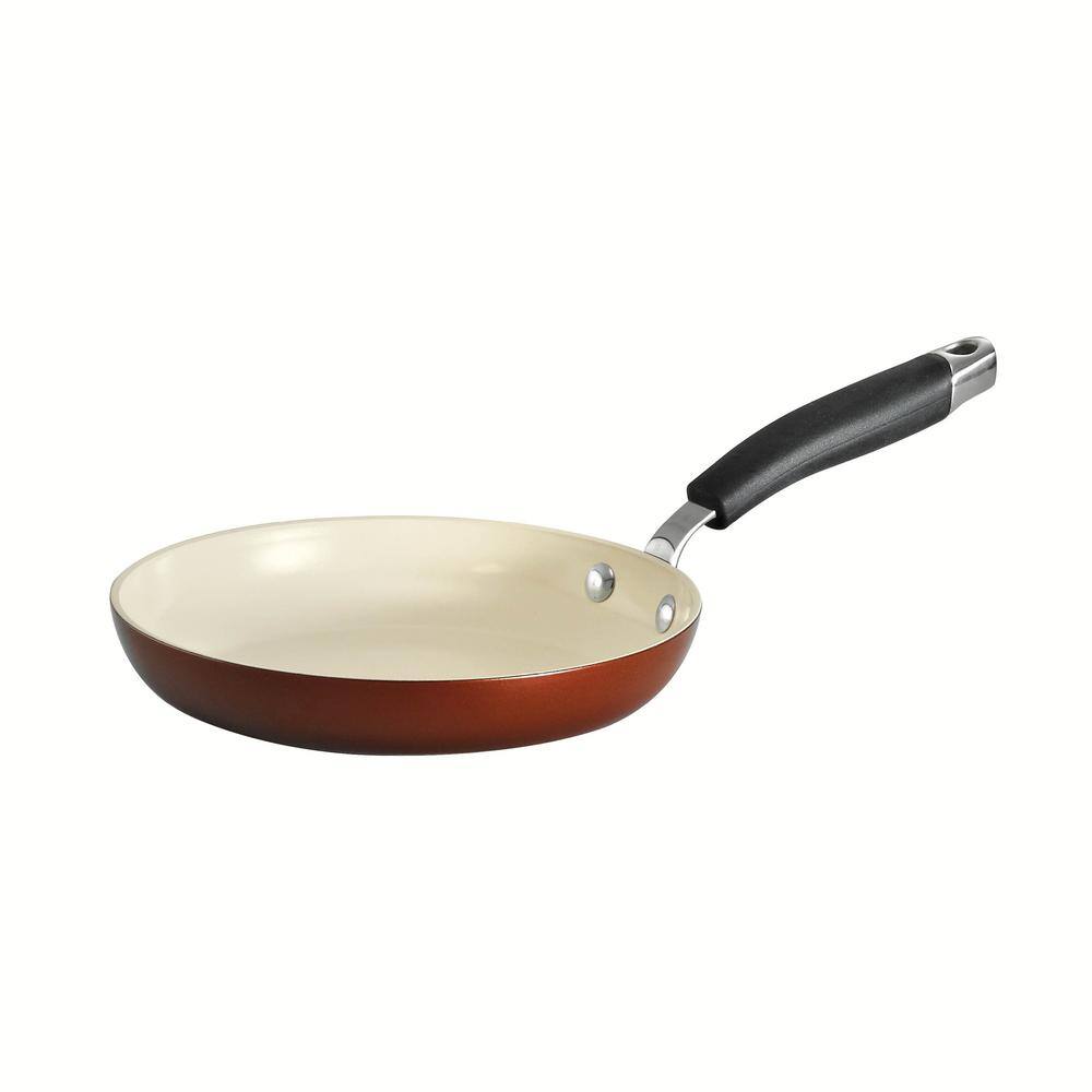 Tramontina Style Ceramica 8 In. Aluminum Ceramic Nonstick Frying Pan In Metallic Copper