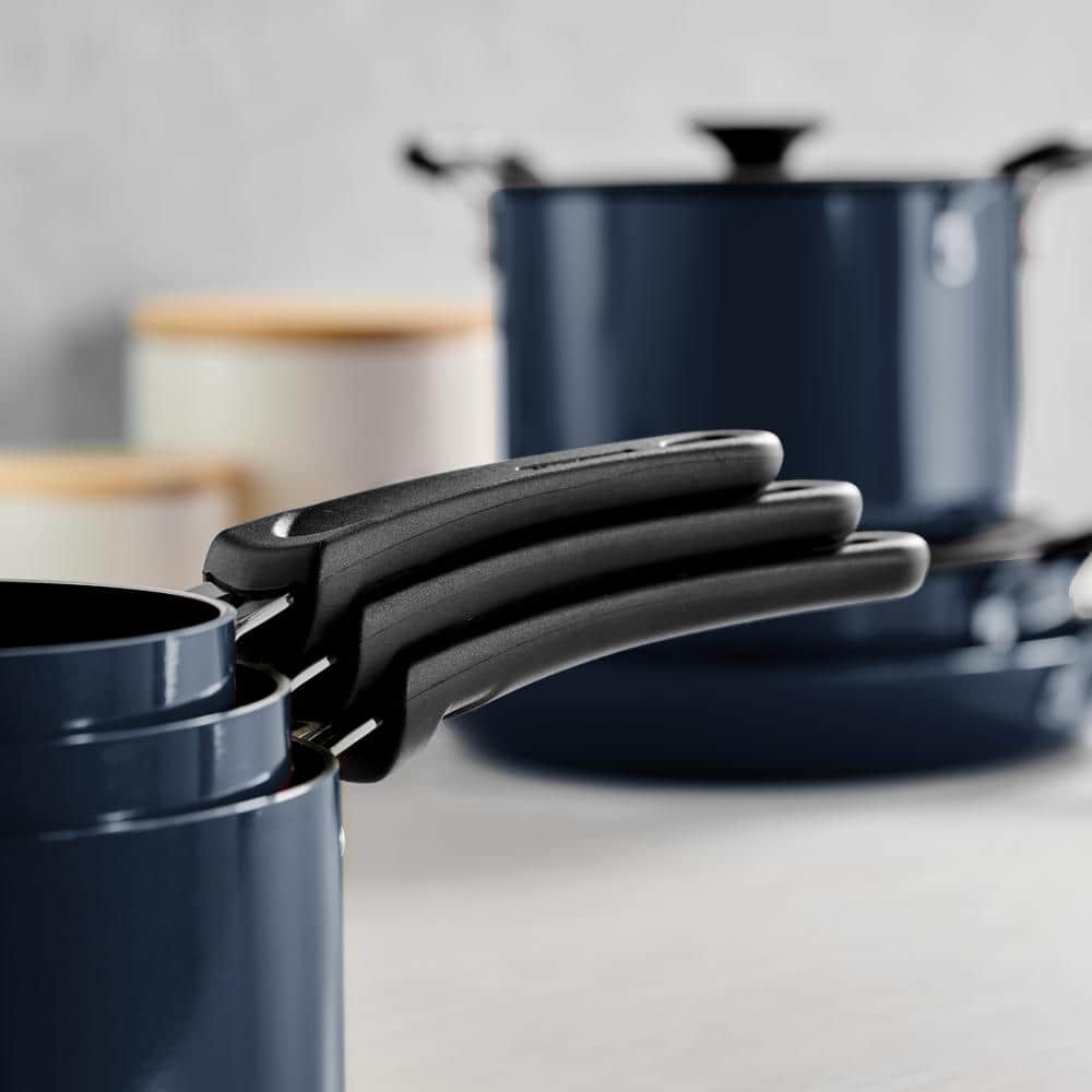 Tramontina 6-Piece Naval Nesting Nonstick Sauce Pan Set