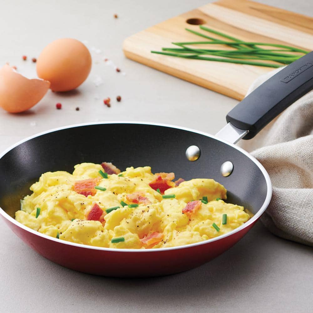 Tramontina Sicilia 8 In. Aluminum Nonstick Frying Pan In Raspberry