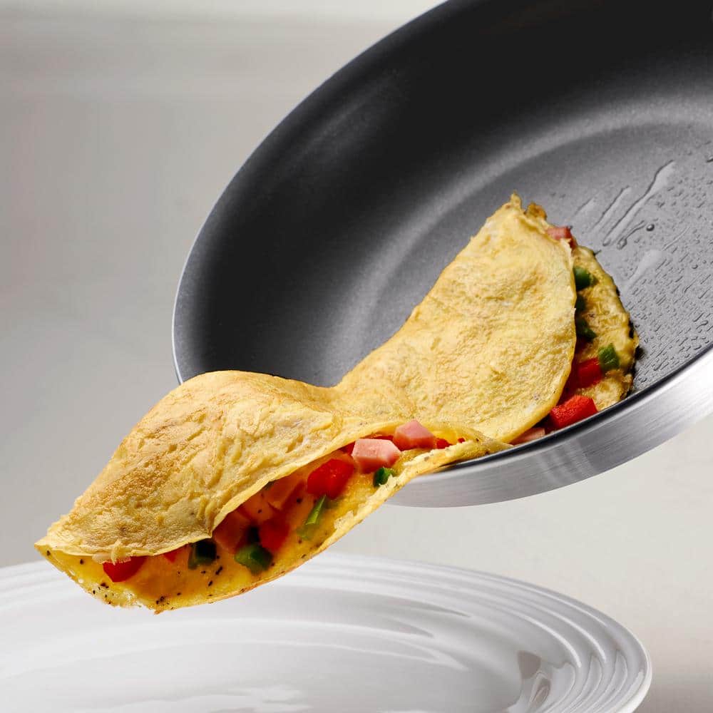 Tramontina Professional Fusion 12 In. Aluminum Frying Pan In Satin Silver