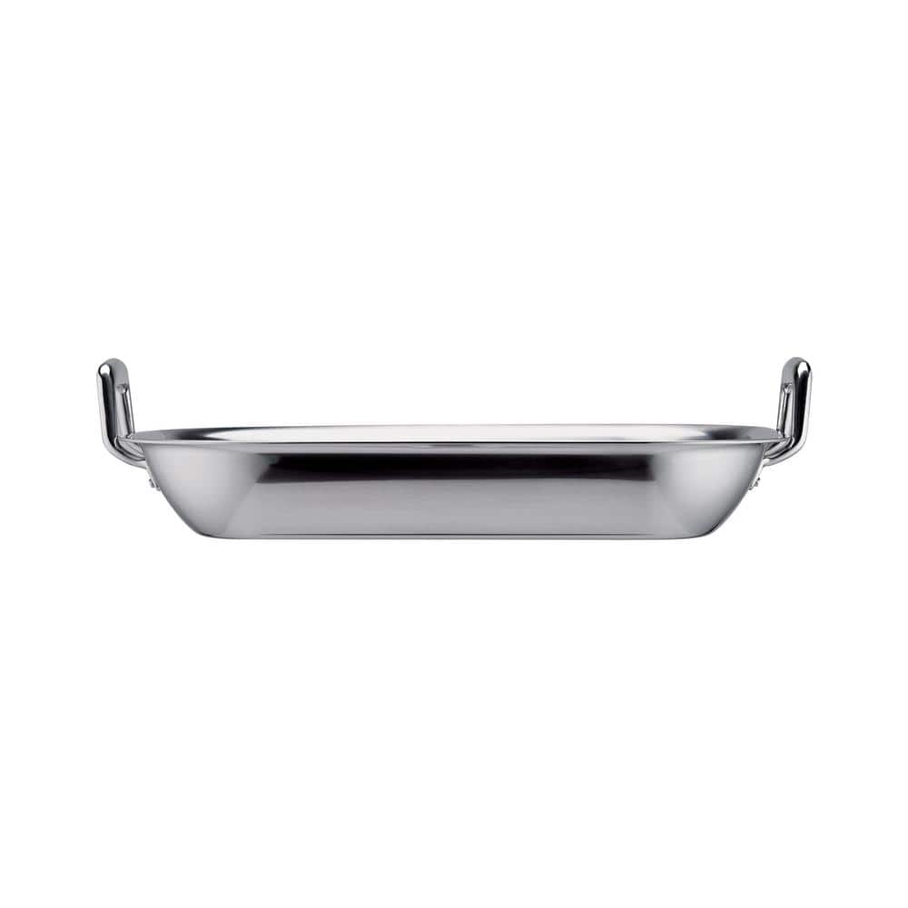 Tramontina Gourmet Prima 7 Qt. Stainless Steel Roasting Pan With Basting Rack