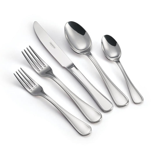 Tramontina Firenze 20-Piece 18/10 Stainless Steel Flatware Set
