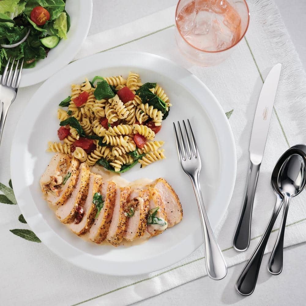 Tramontina Firenze 45-Piece 18/10 Stainless Steel Flatware (Set Service For 8)