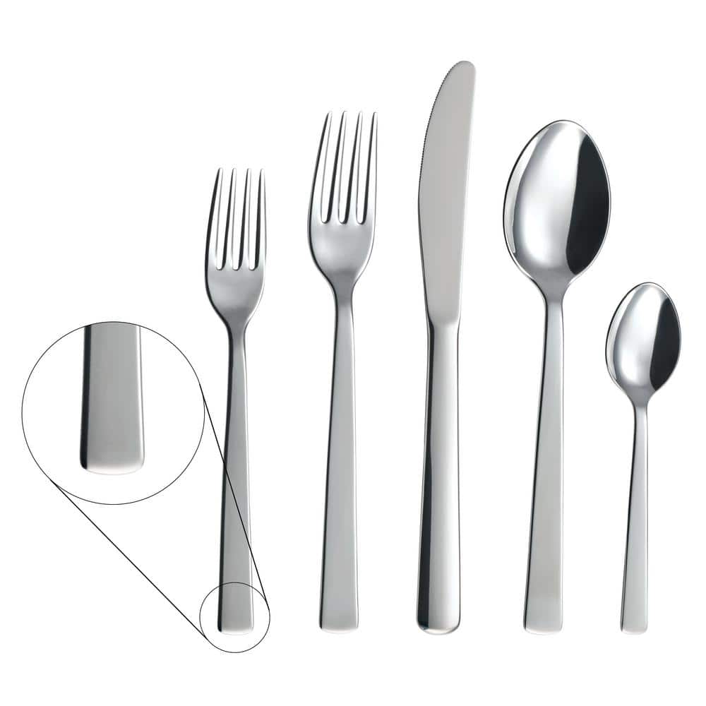 Tramontina Oslo 20-Piece 18/0 Stainless Steel Flatware Set (Service For 4)
