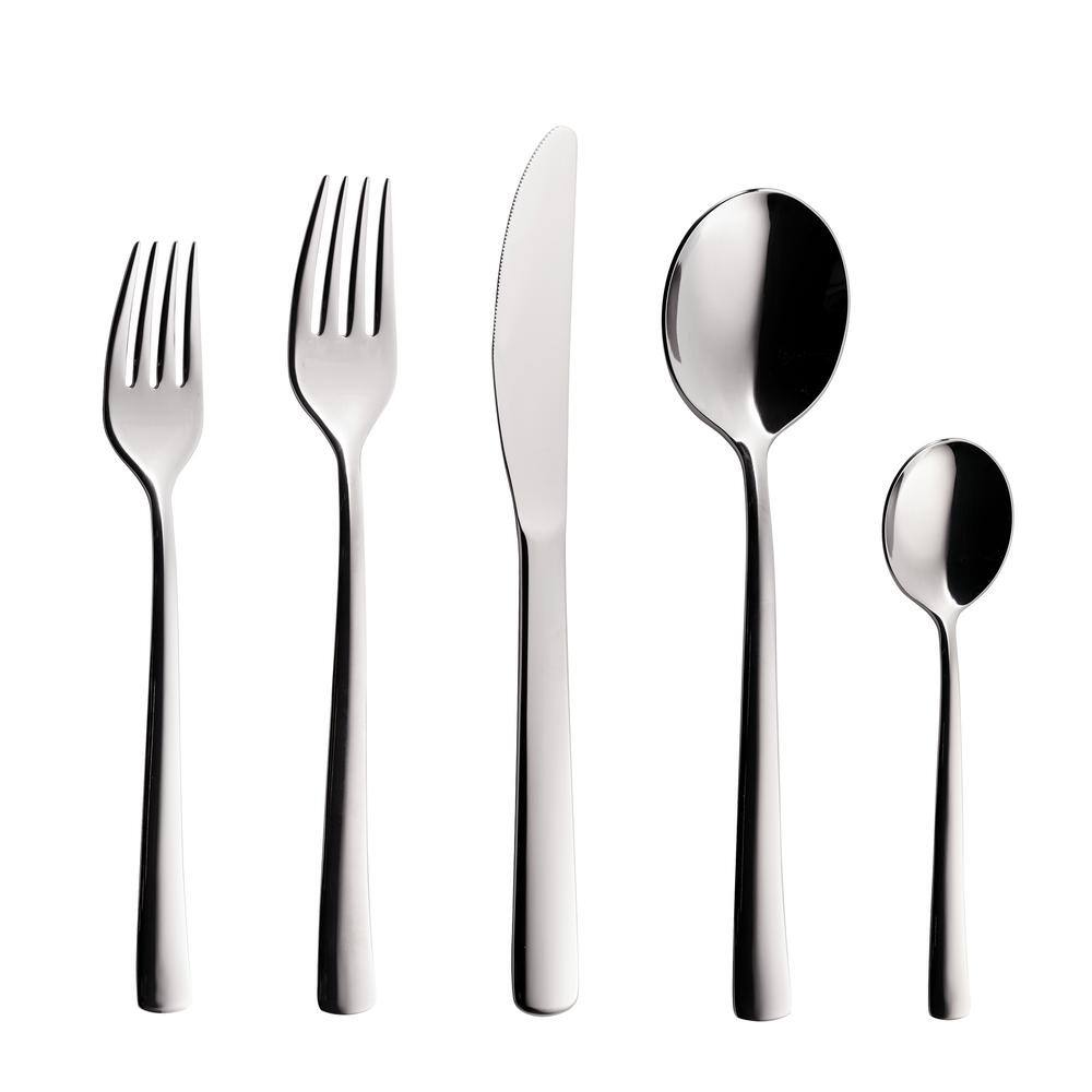 Tramontina Berlin 20-Piece 18/10 Stainless Steel Flatware Set