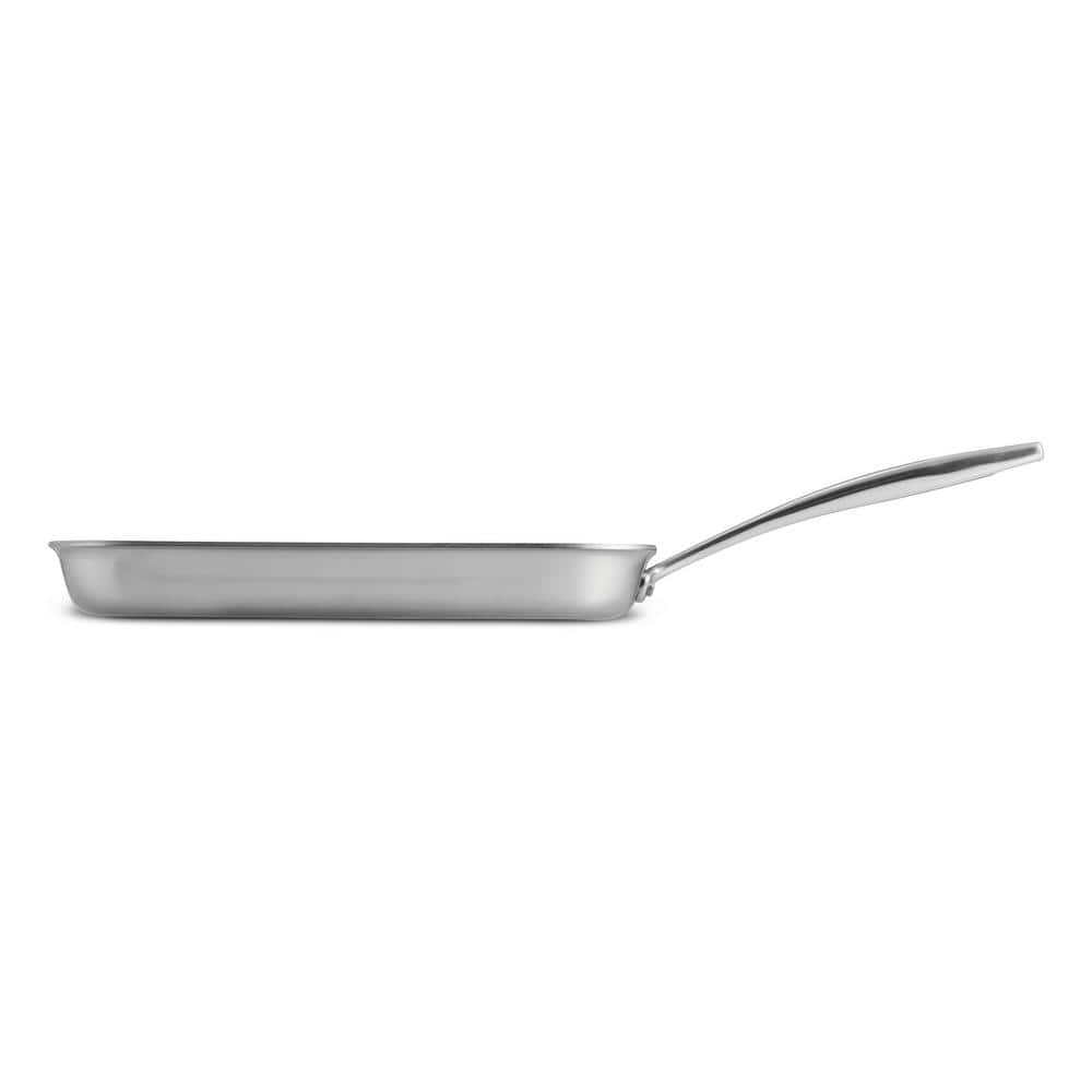 Tramontina Signature Tri-Ply Clad 11 In. Stainless Steel Grill Pan