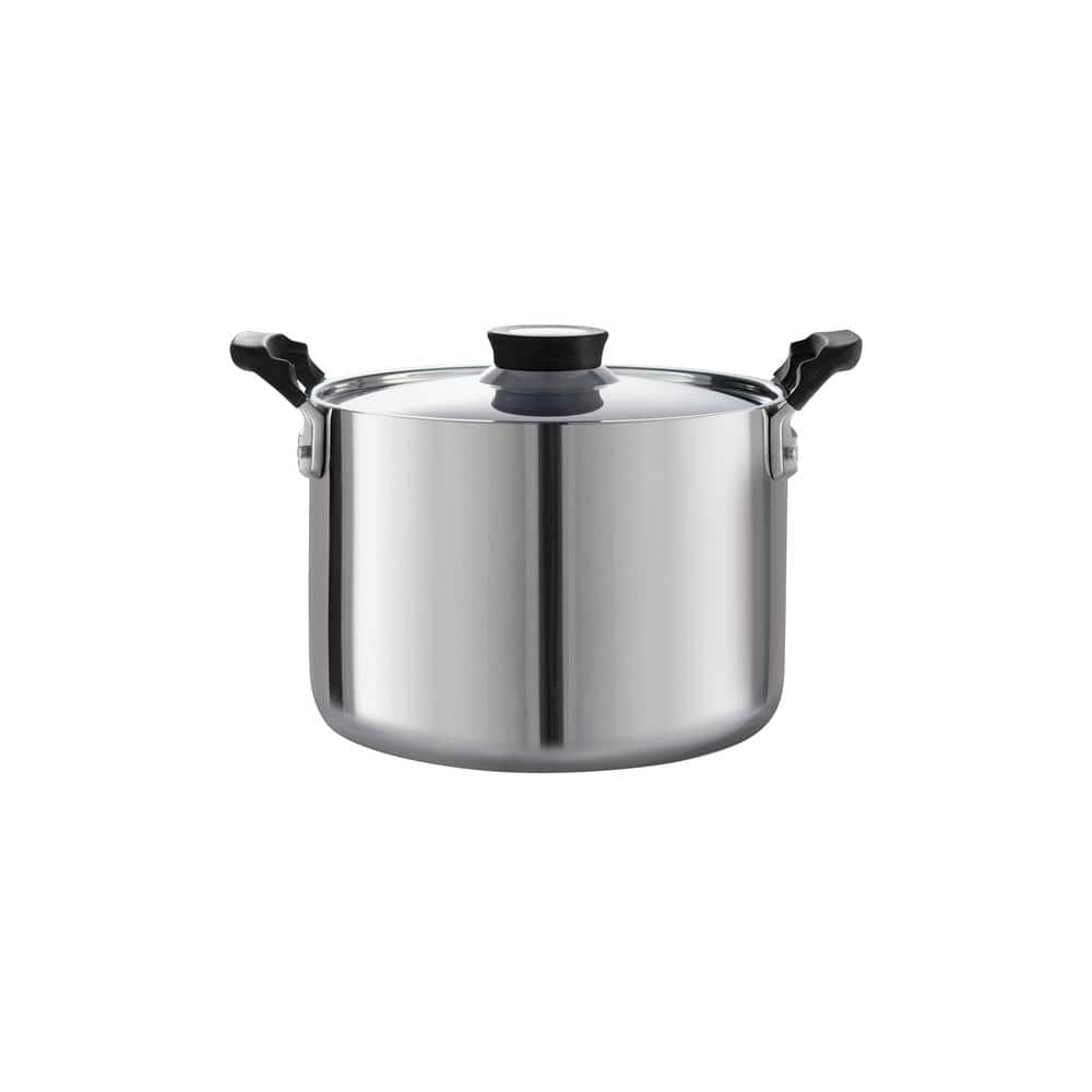 Tramontina Nesting 6-Piece Stainless Steel Tri-Ply Clad Sauce And Stock Pot Cookware Set